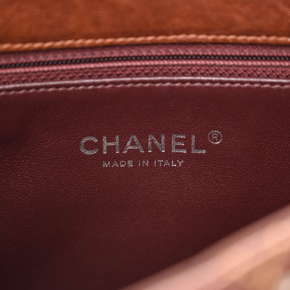 Chanel Crumpled Lambskin Studded Paris Dallas Flap Bag Brown 6 of 18