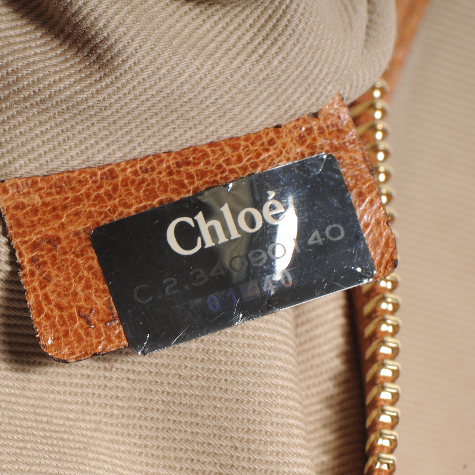 Chloe Lambskin Heloise Hobo Camel 9 of 11