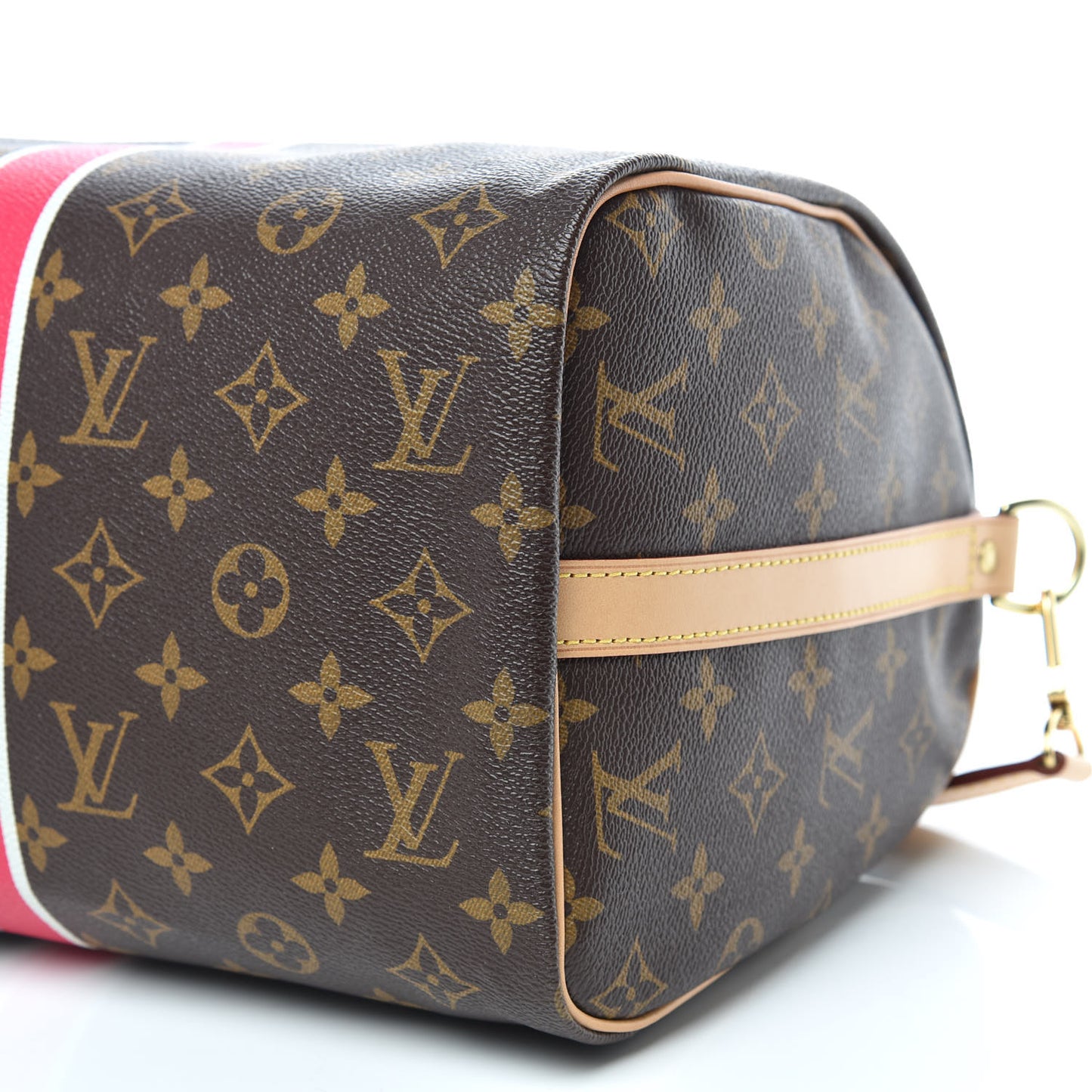 Monogram My LV Heritage Speedy Bandouliere 30 Fuchsia White