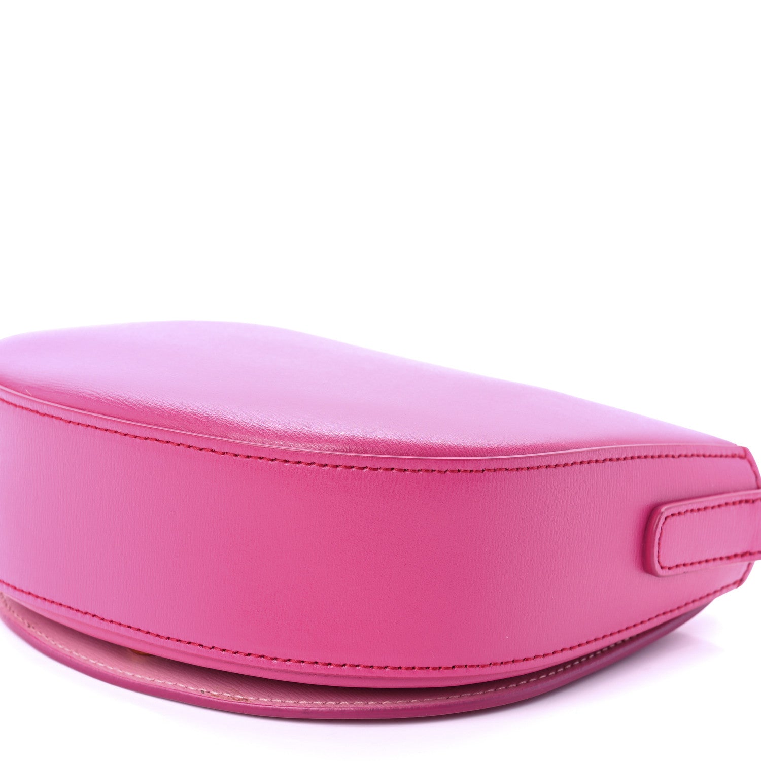 Salvatore Ferragamo Calfskin Gancini City Crossbody Bubble Gum 9 of 9