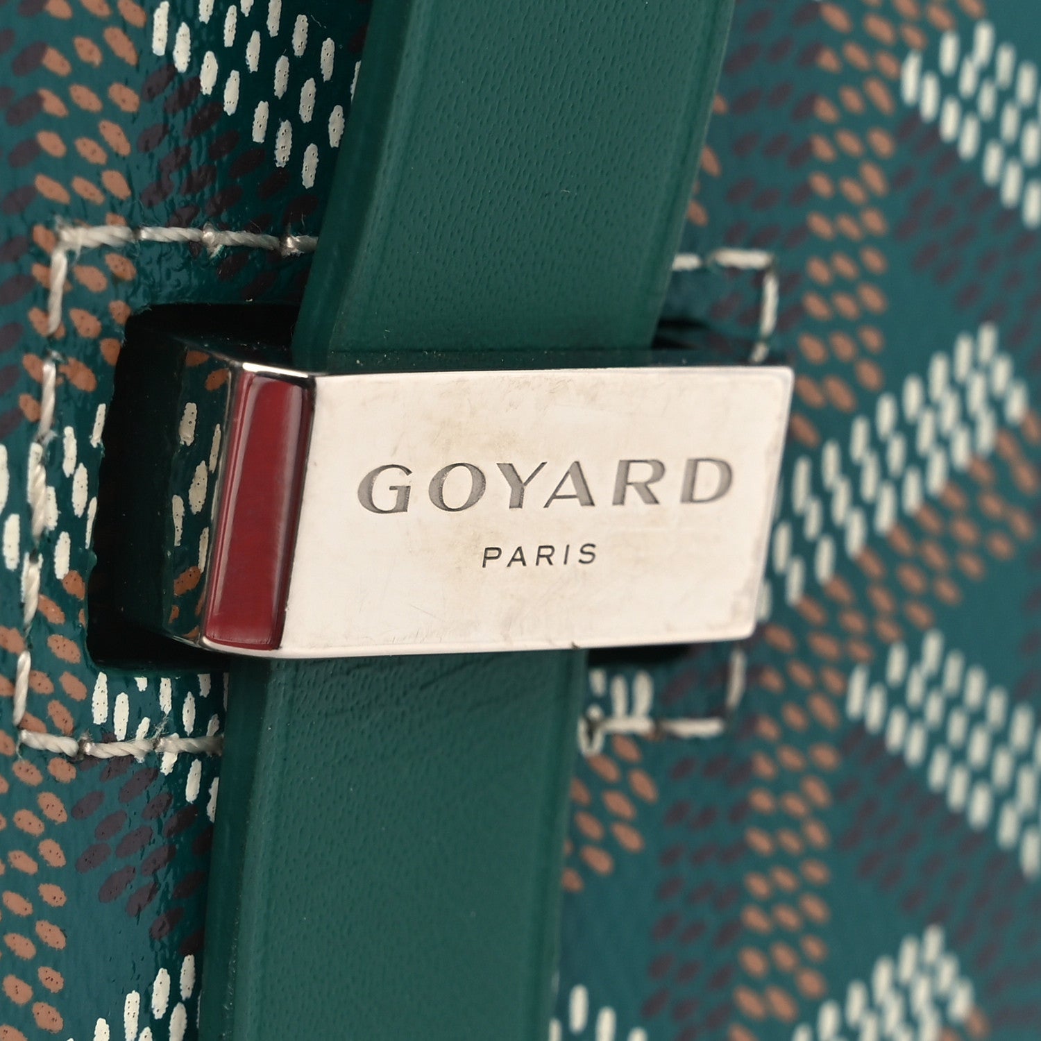 Goyard Goyardine Belvedere II PM Messenger Bag Green 10 of 11
