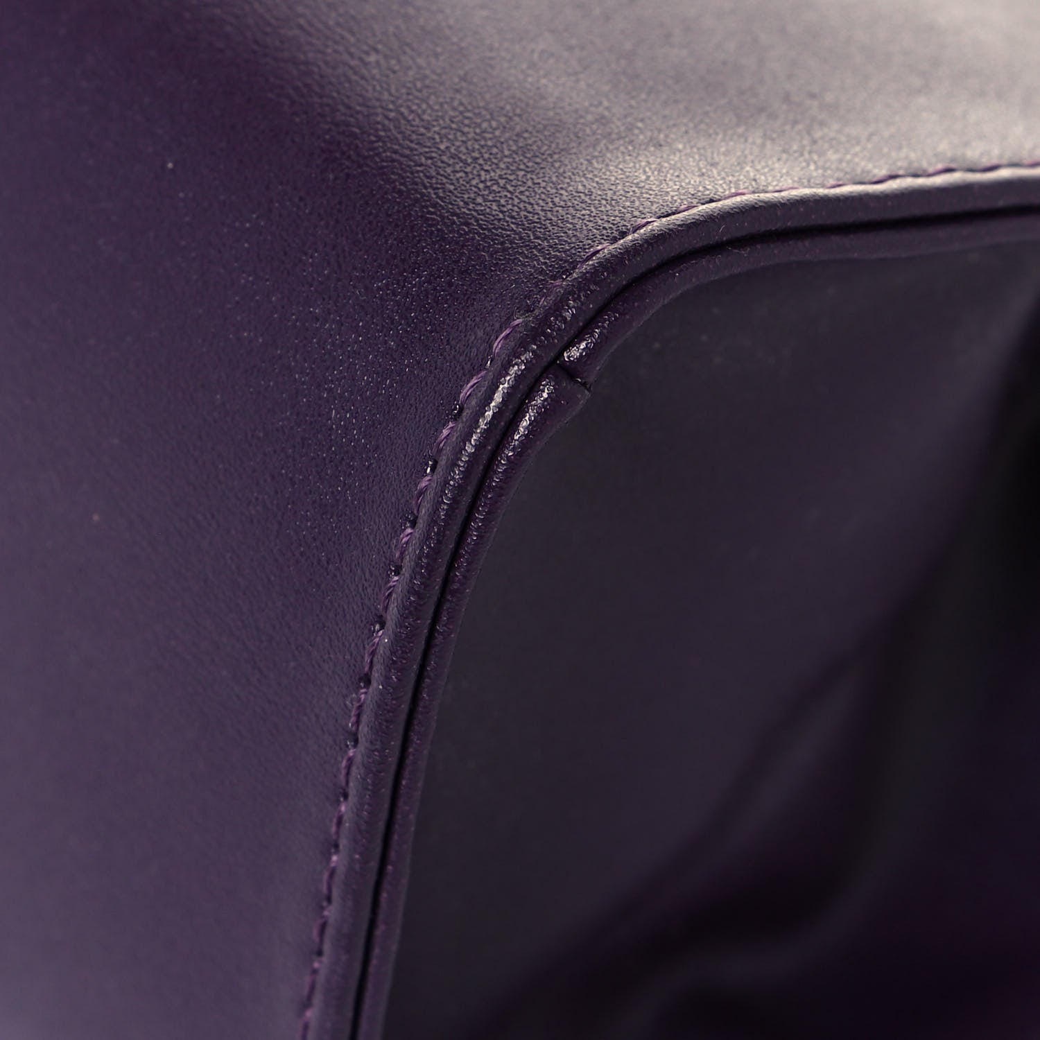 Telfar Vegan Leather Small Shopping Bag Eggplant 10 of 12