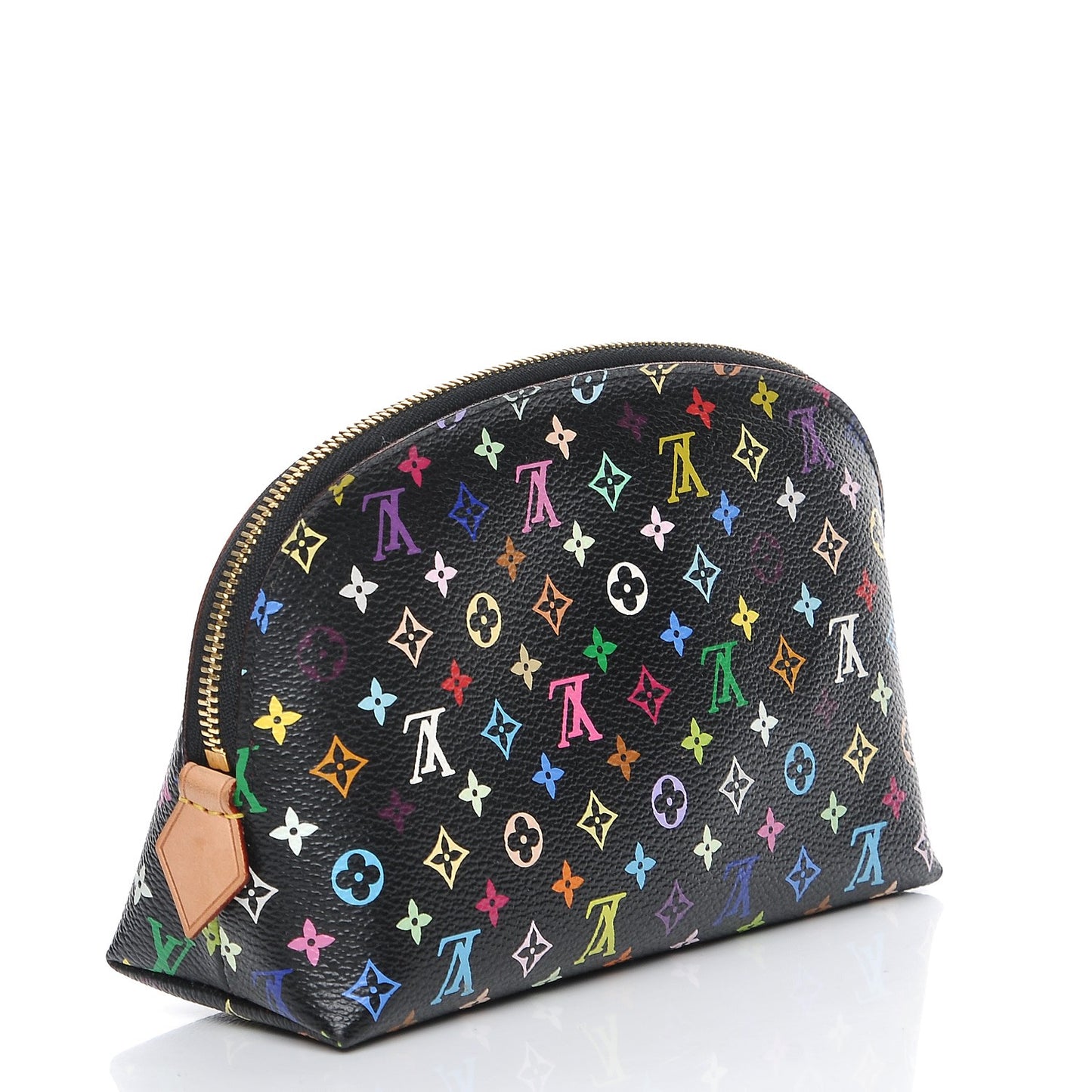 Monogram Multicolor Cosmetic Pouch Black Grenade