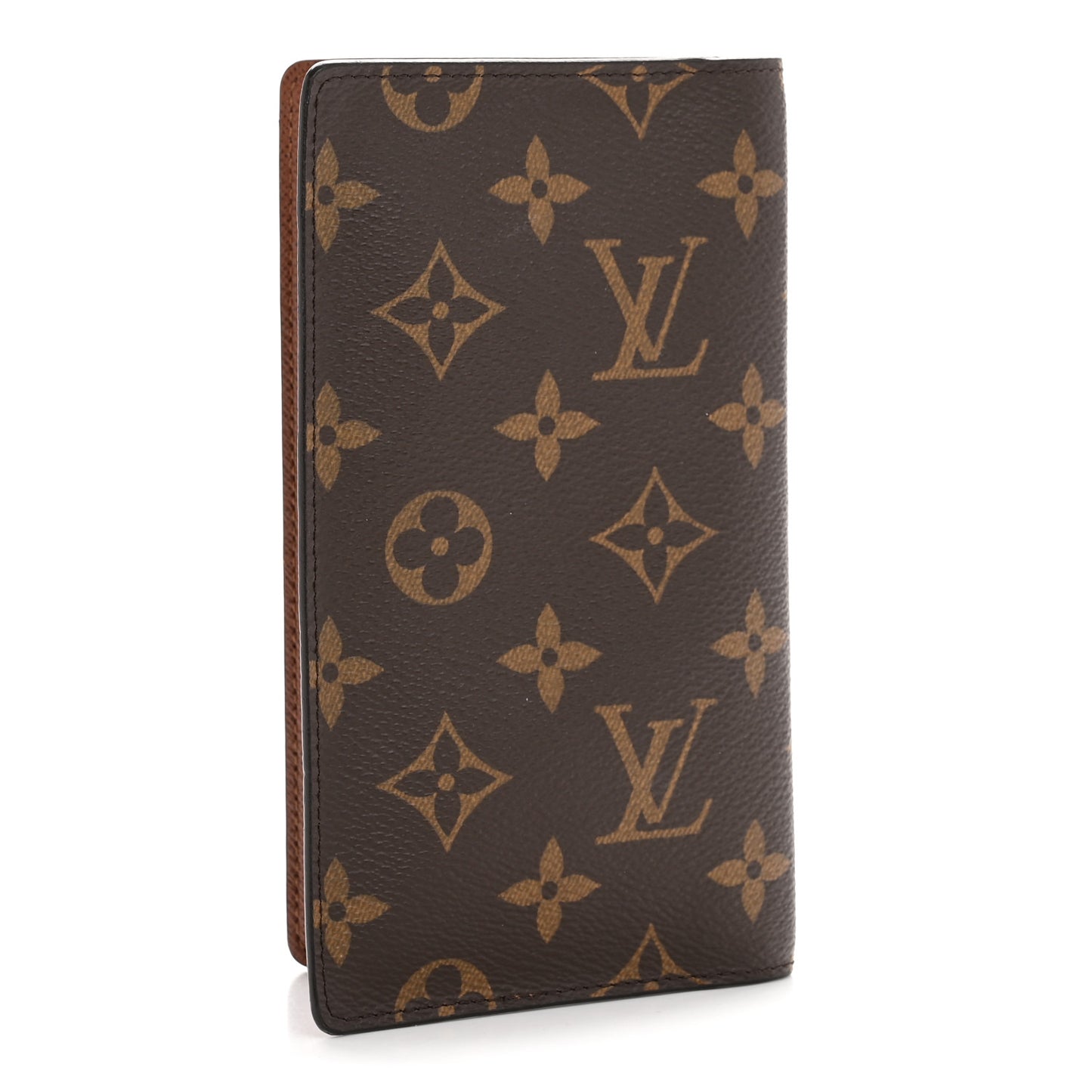 Monogram Checkbook Holder Case Wallet