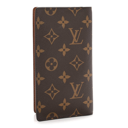 Louis Vuitton Monogram Checkbook Holder Case Wallet 3 of 7