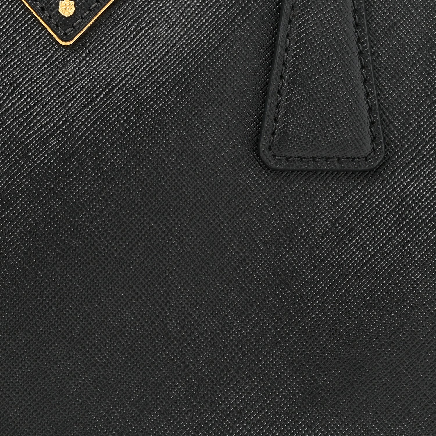 Prada Saffiano Small Galleria Double Zip Tote Black 7 of 17