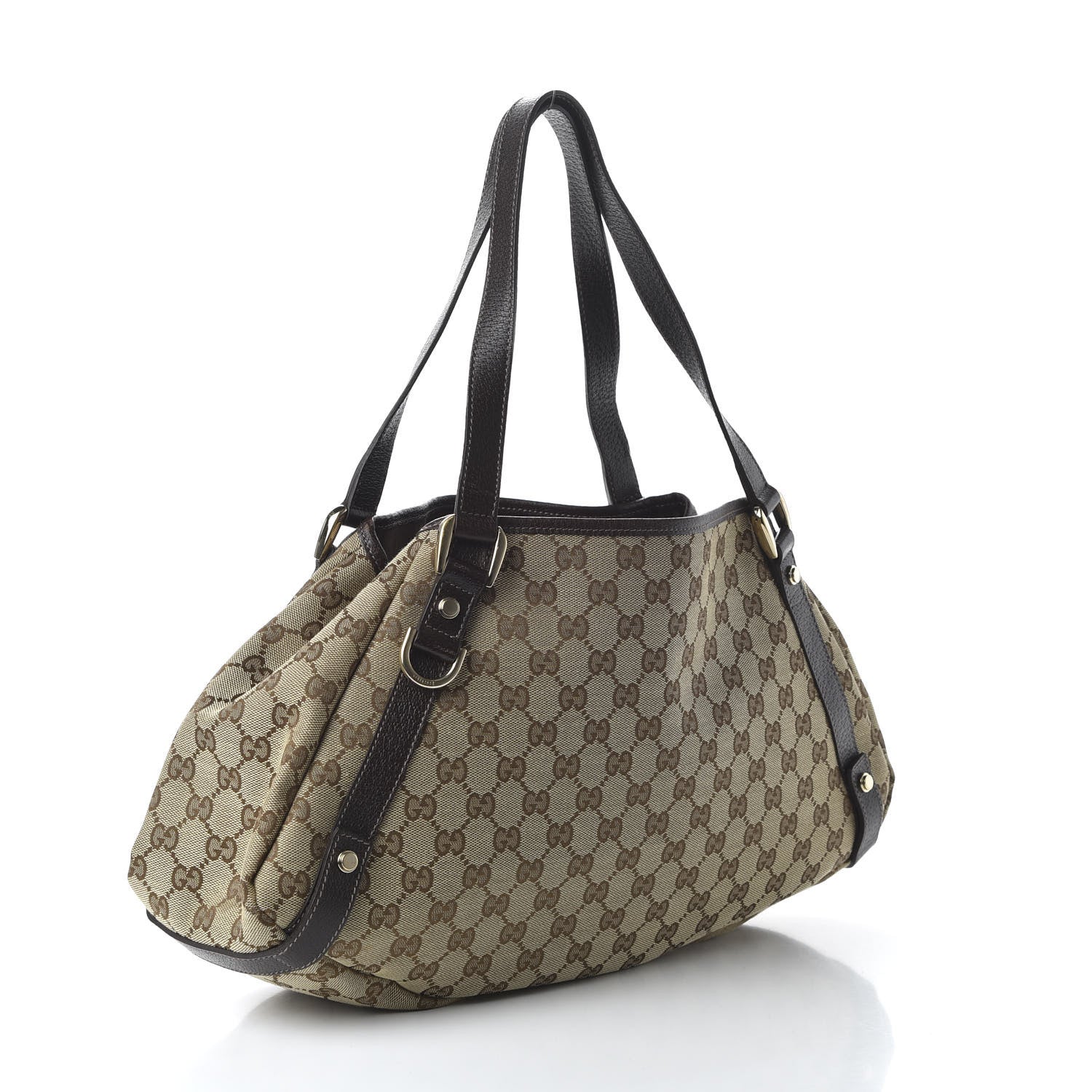 Gucci Monogram Medium Abbey Shoulder Bag Dark Brown 3 of 10