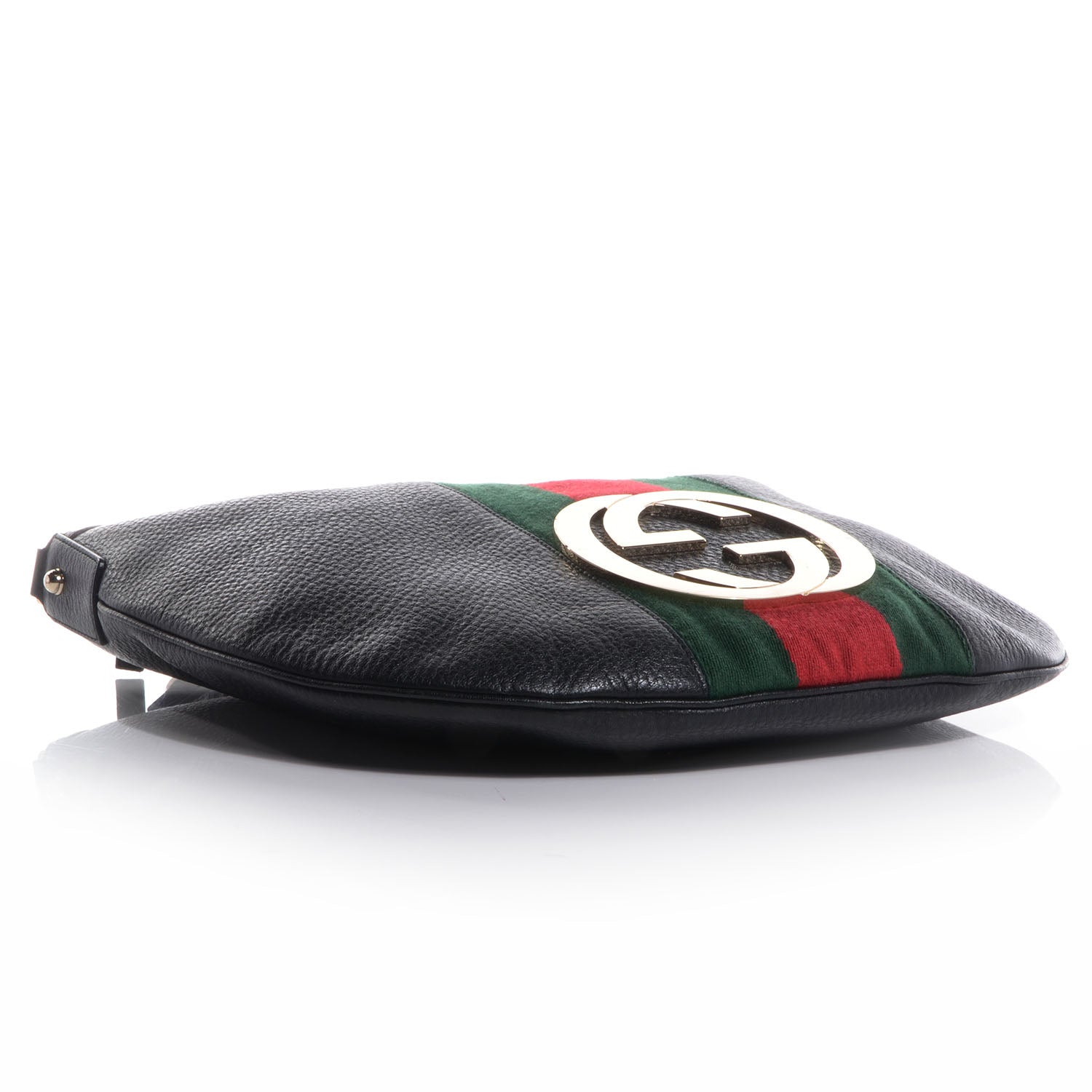 Gucci Leather Blondie Web Hobo Black 4 of 7
