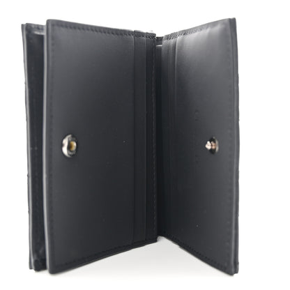 Christian Dior Ultra Matte Calfskin Small Lady Dior Flap Card Holder Black 5 of 7