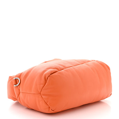 Loewe Shiny Nappa Puffer Puzzle Hobo Orange 4 of 9