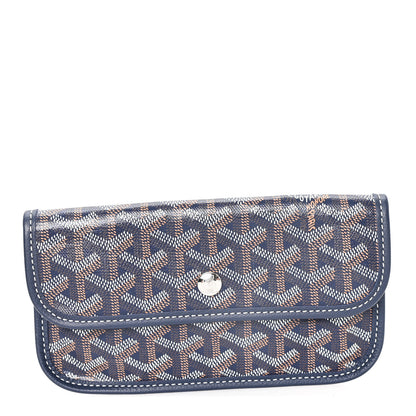 Goyard Goyardine Pouch Navy 1 of 6