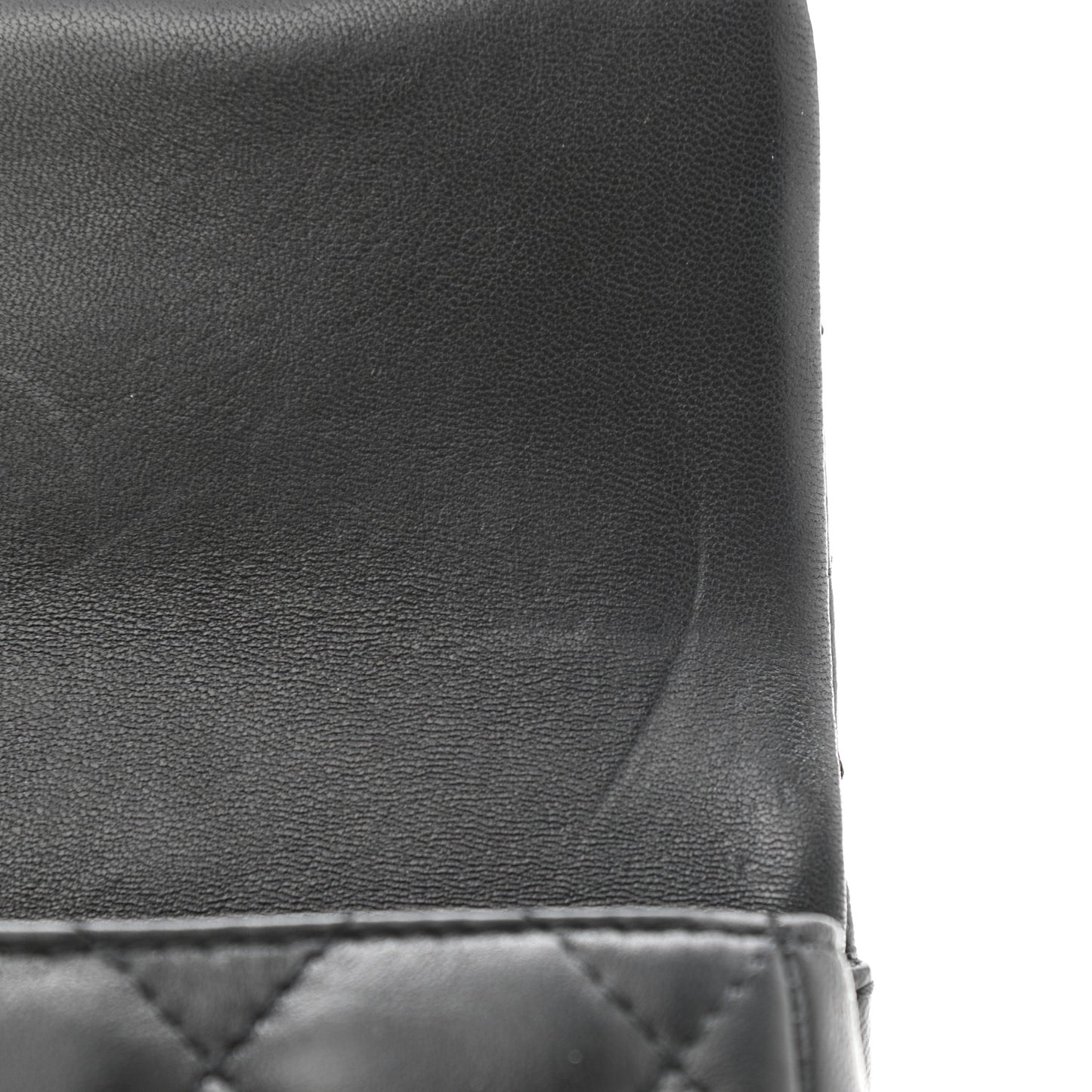 Lambskin Quilted Mini My Precious Flap Black