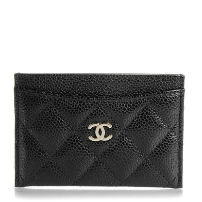 Chanel Caviar Quilted Card Holder Black 1 of 8