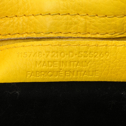Balenciaga Vibrato Calfskin Classic Silver Hardware City Jaune Soleil 7 of 19