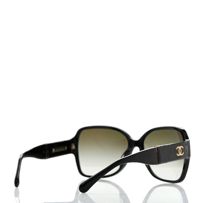 Chanel Square Summer CC Sunglasses 5230Q Black 4 of 8