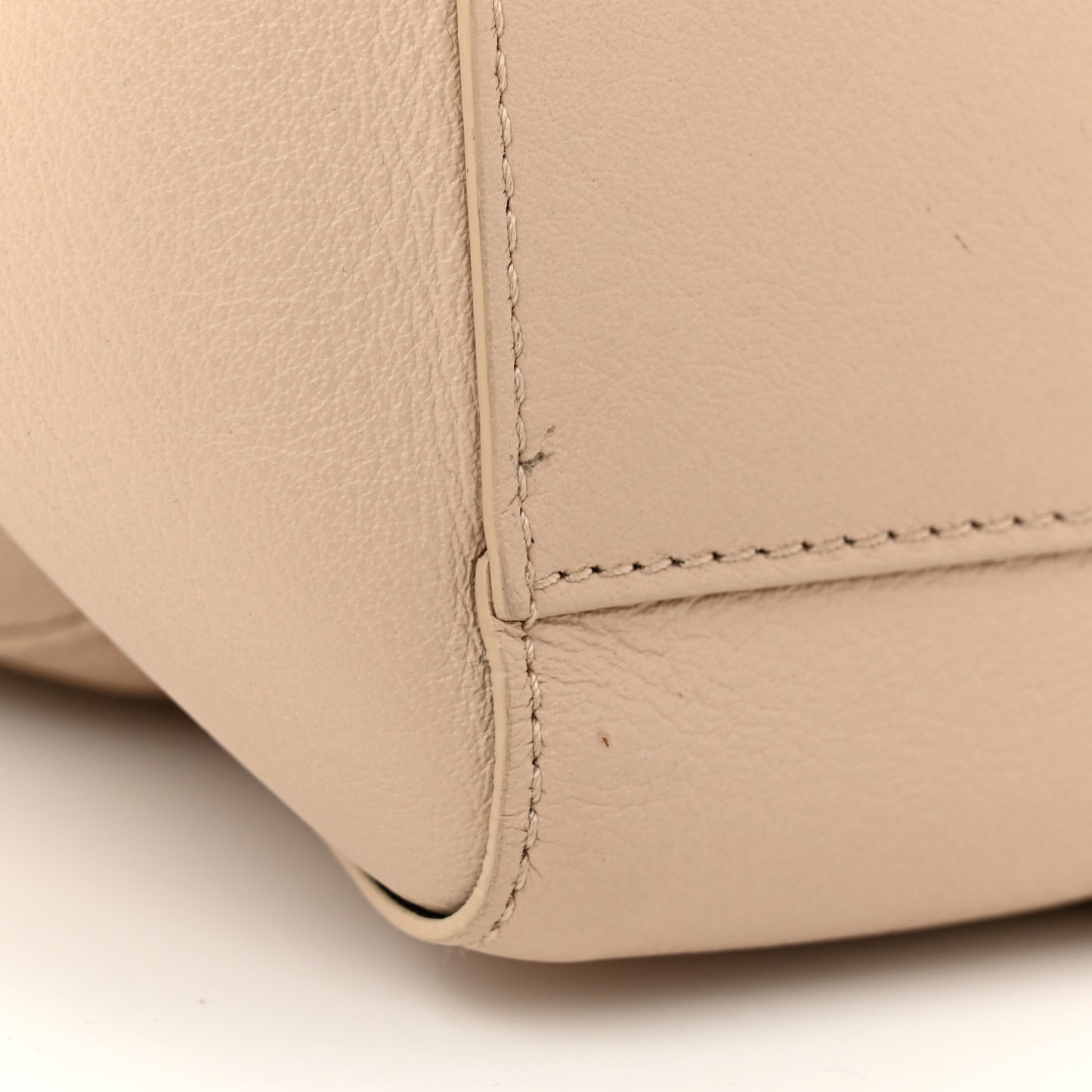 Calfskin XS Everyday Tote Light Beige Black
