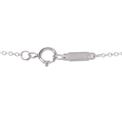 Tiffany Platinum Diamond Small Heart Pendant Necklace 5 of 6