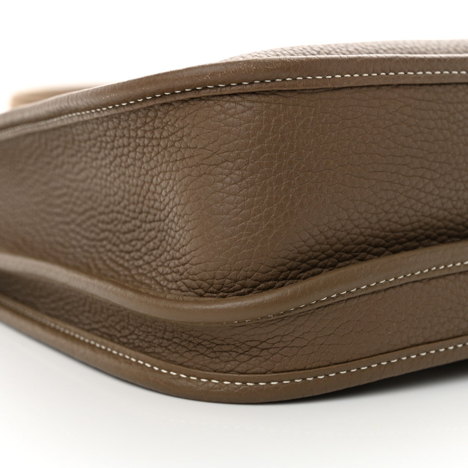 Hermes Taurillon Clemence Evelyne III PM Etoupe 9 of 12