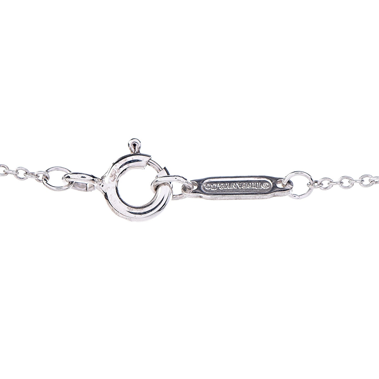 Sterling Silver 1837 Interlocking Circles Pendant Necklace