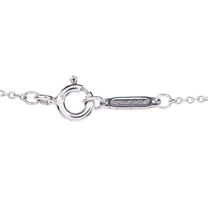 Tiffany Sterling Silver 1837 Interlocking Circles Pendant Necklace 4 of 6