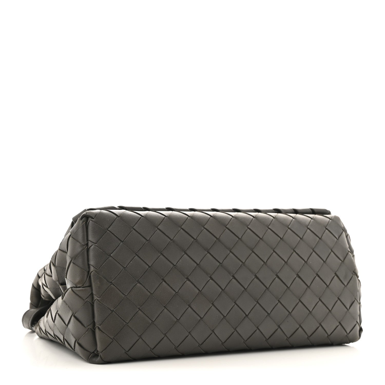 Bottega Veneta Nappa Intrecciato Crossbody Messenger Flap Light Grey 4 of 16