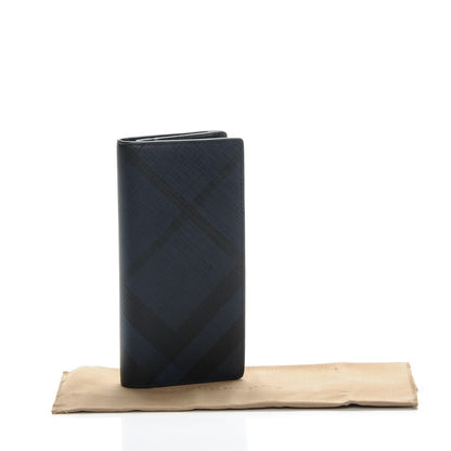 Burberry London Check Continental Wallet Navy Black 9 of 9