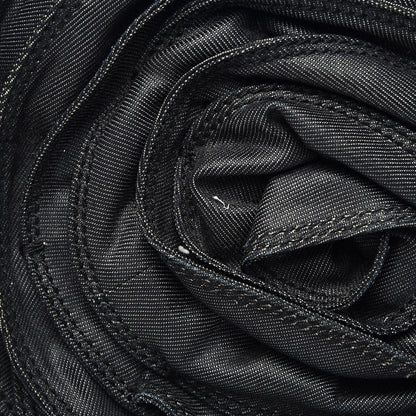 Valentino Garavani Denim Petale Tote Dark Blue 9 of 12