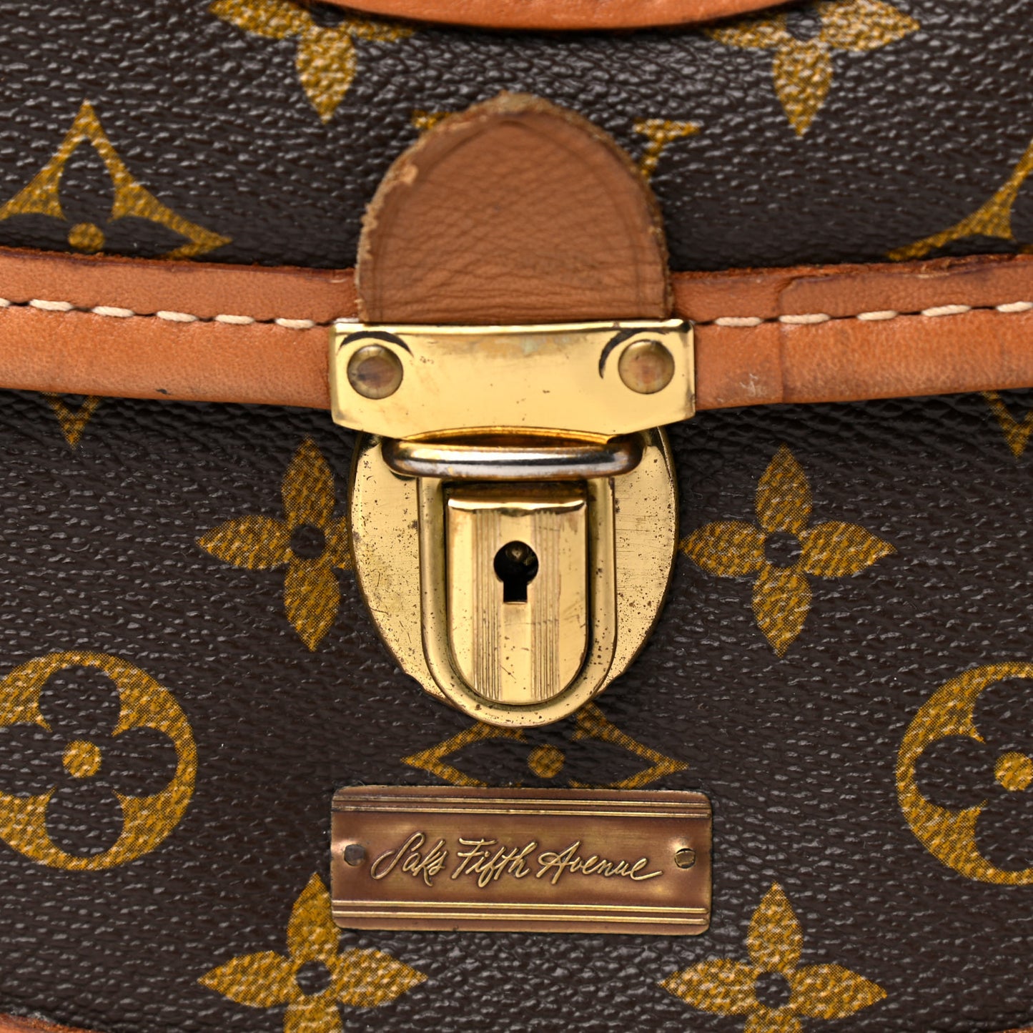 Monogram French Company Beauty Train Case