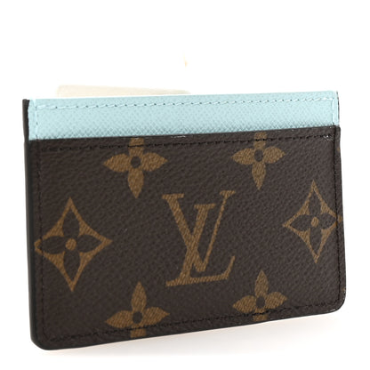 Louis Vuitton Monogram Vivienne Card Holder Animation Blue 6 of 14