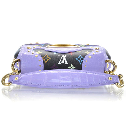 Louis Vuitton Monogram Multicolor Alligator Marilyn Black 6 of 10