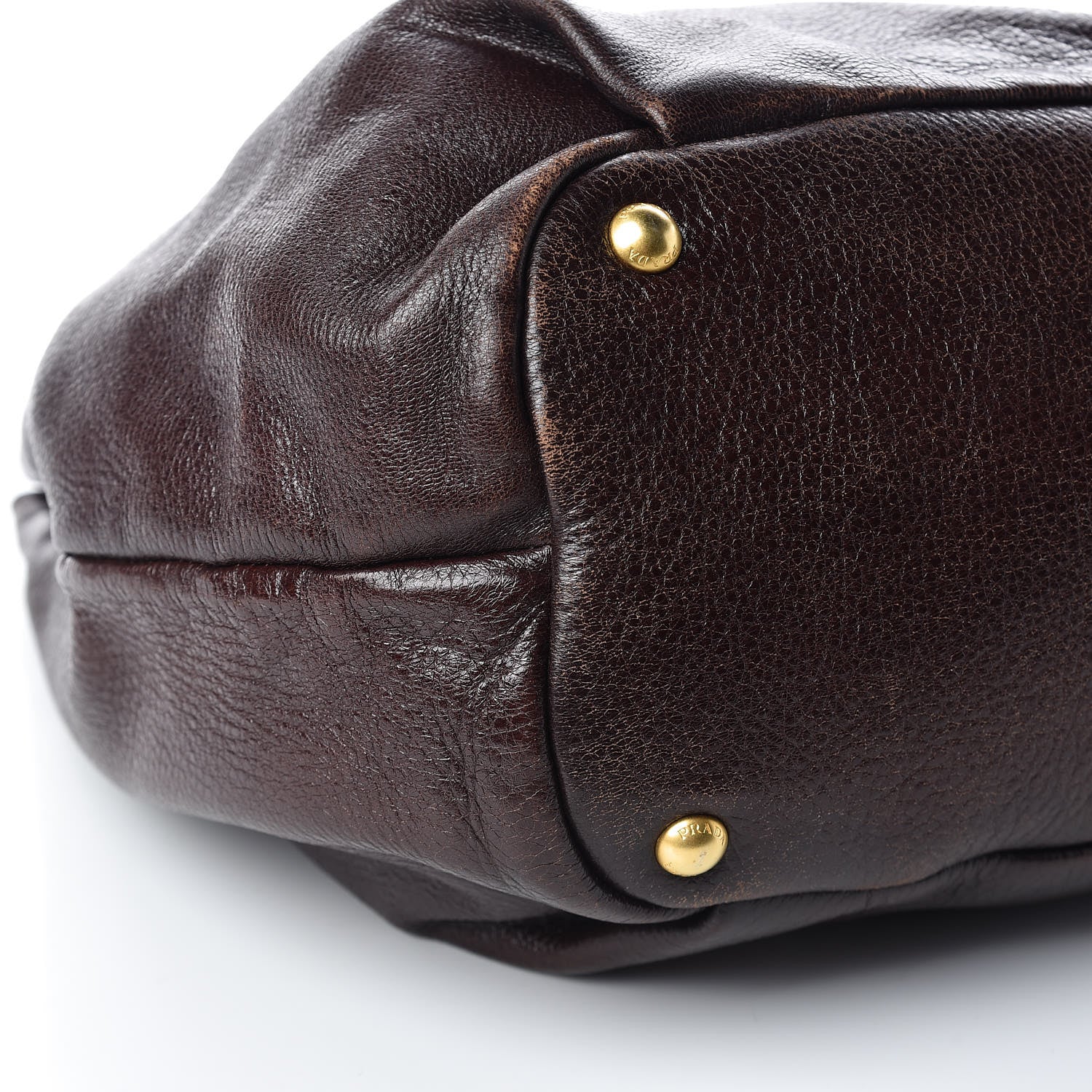 Prada Cervo Antik Tote Caffe Sfumato 10 of 16