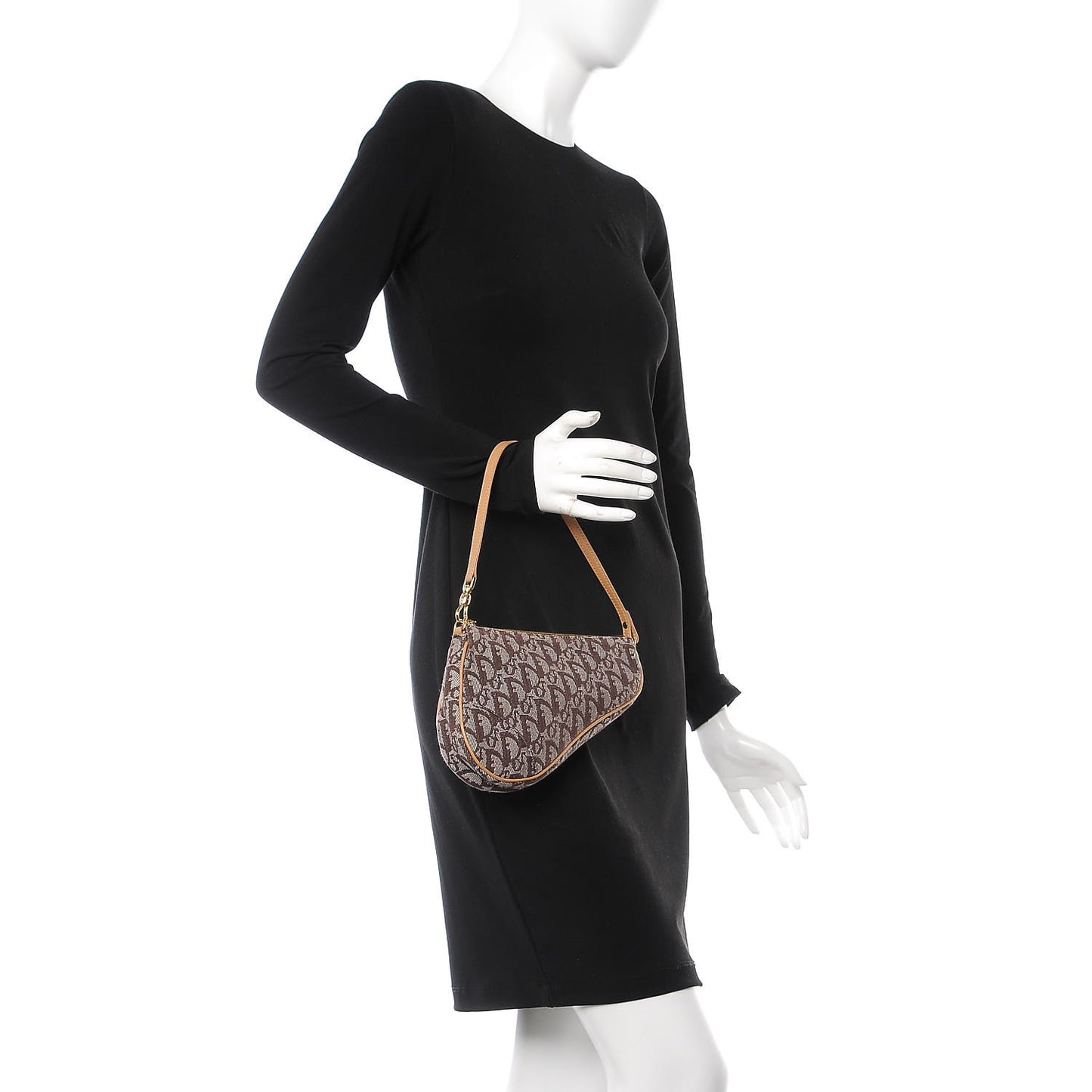 Monogram Mini Saddle Pochette Brown