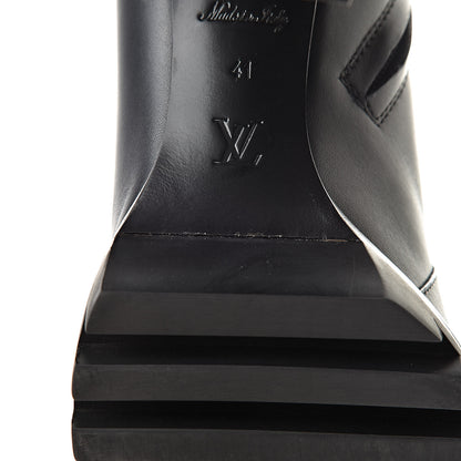 Louis Vuitton Calfskin Star Trail Ankle Boots 41 Black 7 of 8