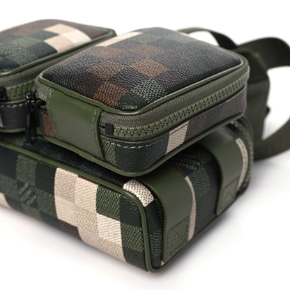 Louis Vuitton Damoflage LV Trail Wearable Wallet Green 9 of 9