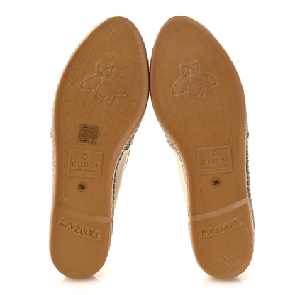 Gucci Canvas Logo Espadrilles 39 Greggio White 7 of 10