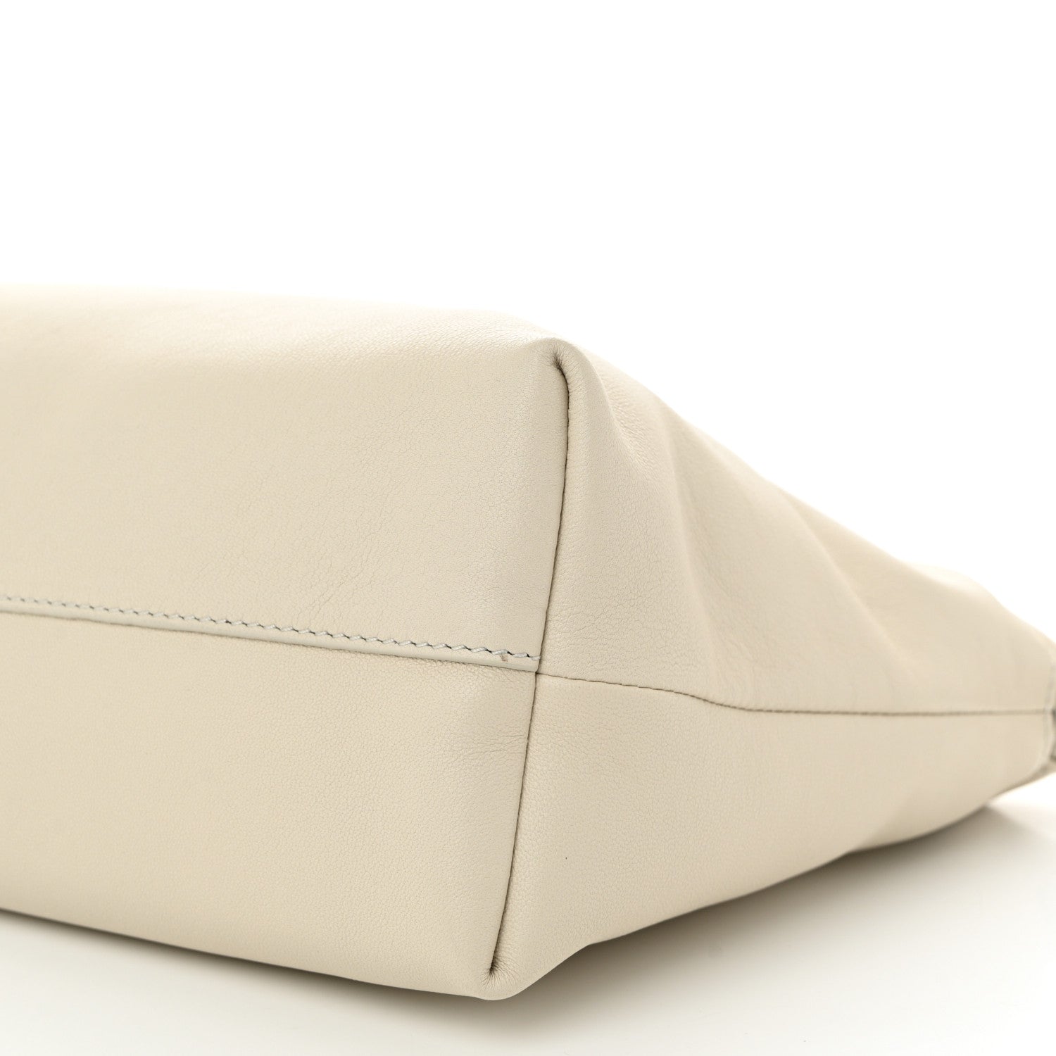 Loewe Mellow Nappa Medium Donut Chain Flamenco Knot Clutch Sea Salt 10 of 10