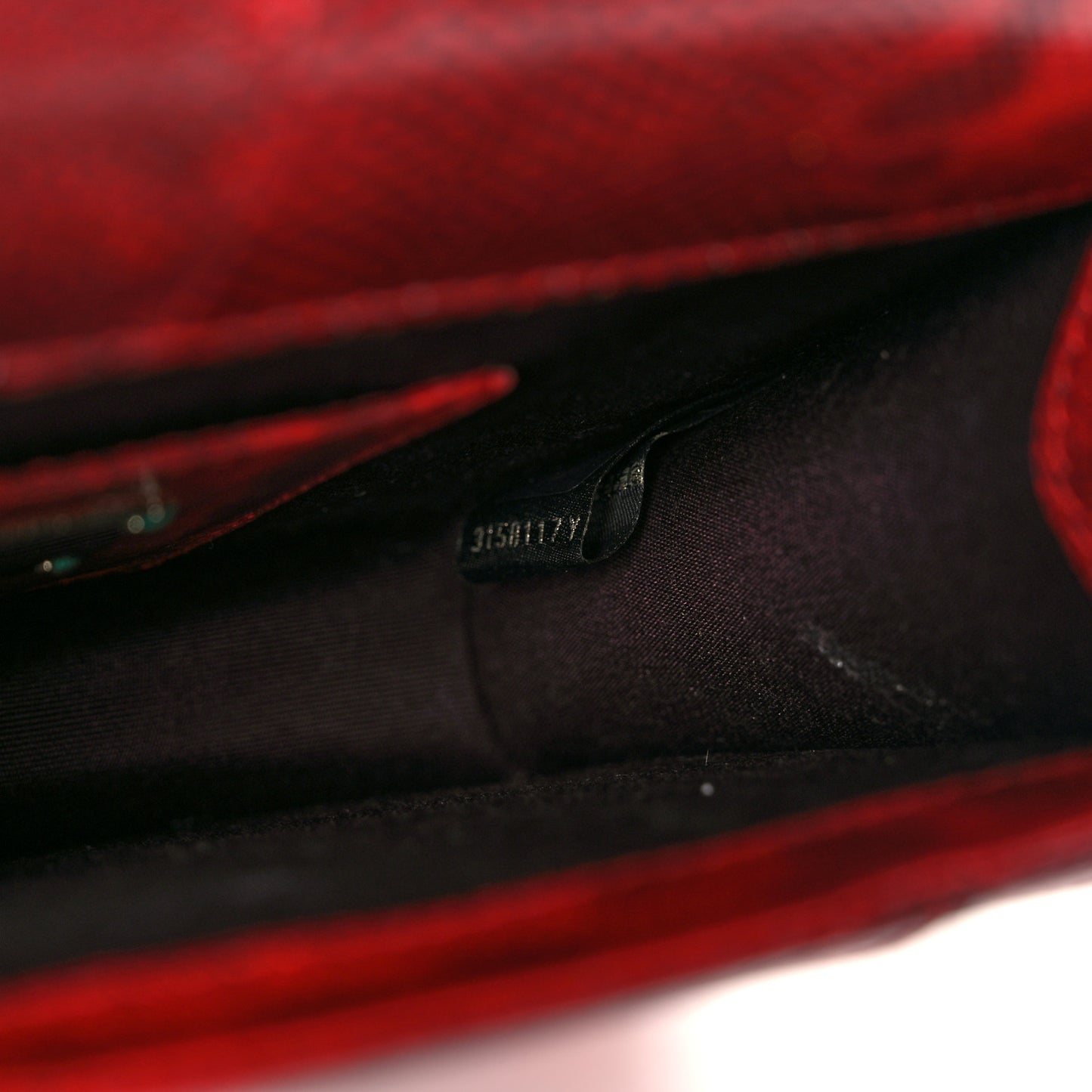 Karung Serpenti Forever Crossbody Red