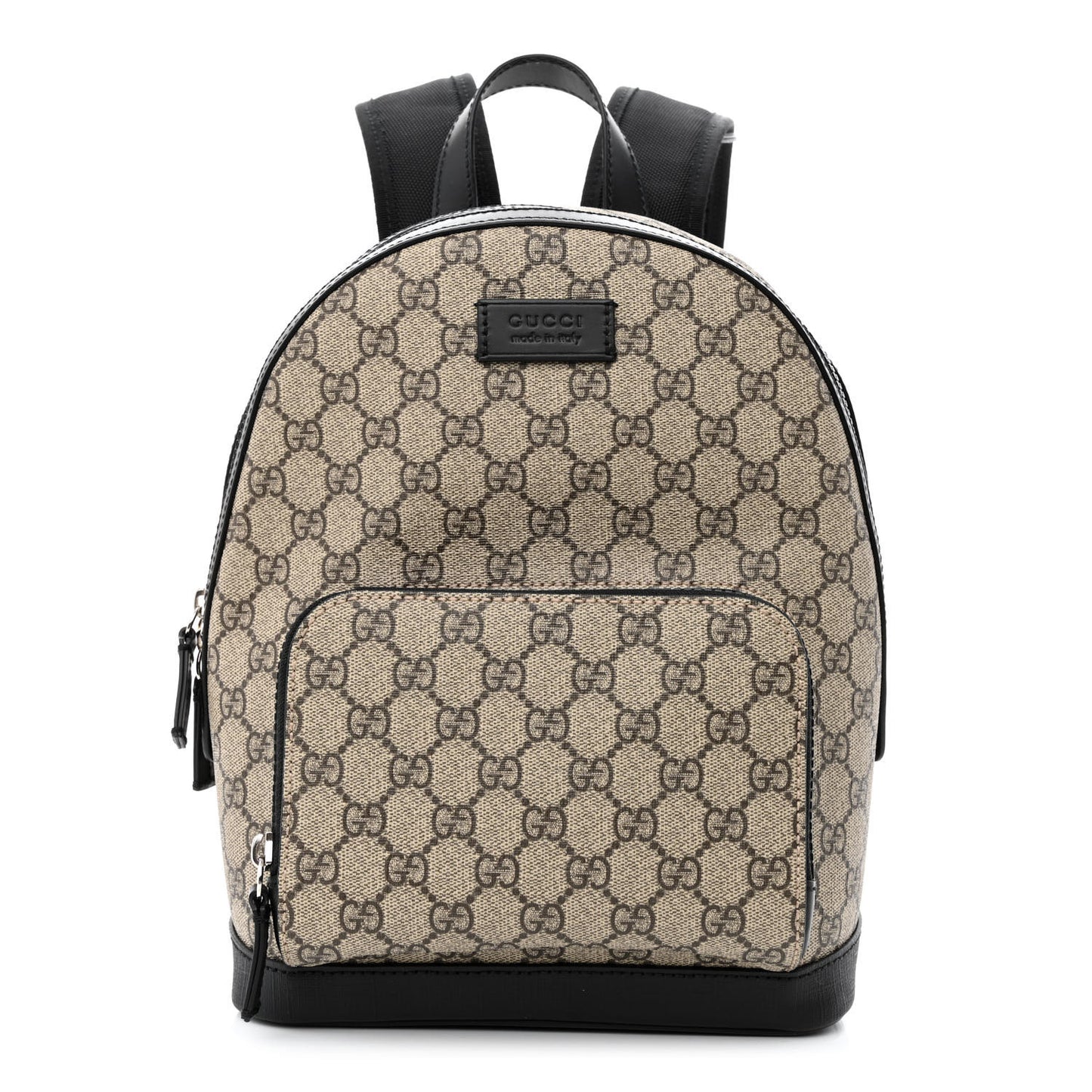 GG Supreme Monogram Small Eden Day Backpack Black
