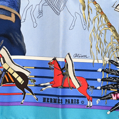 Hermes Silk Pani La Shar Pawnee Scarf 90 2 of 3