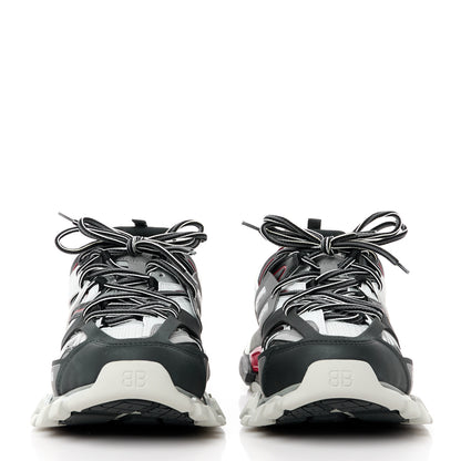 Balenciaga Mesh Nylon Womens Track Sneakers 42 Black Gris 2 of 9