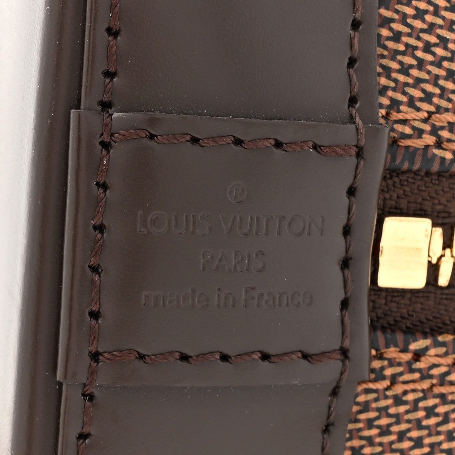 Louis Vuitton Damier Ebene Alma BB 6 of 12