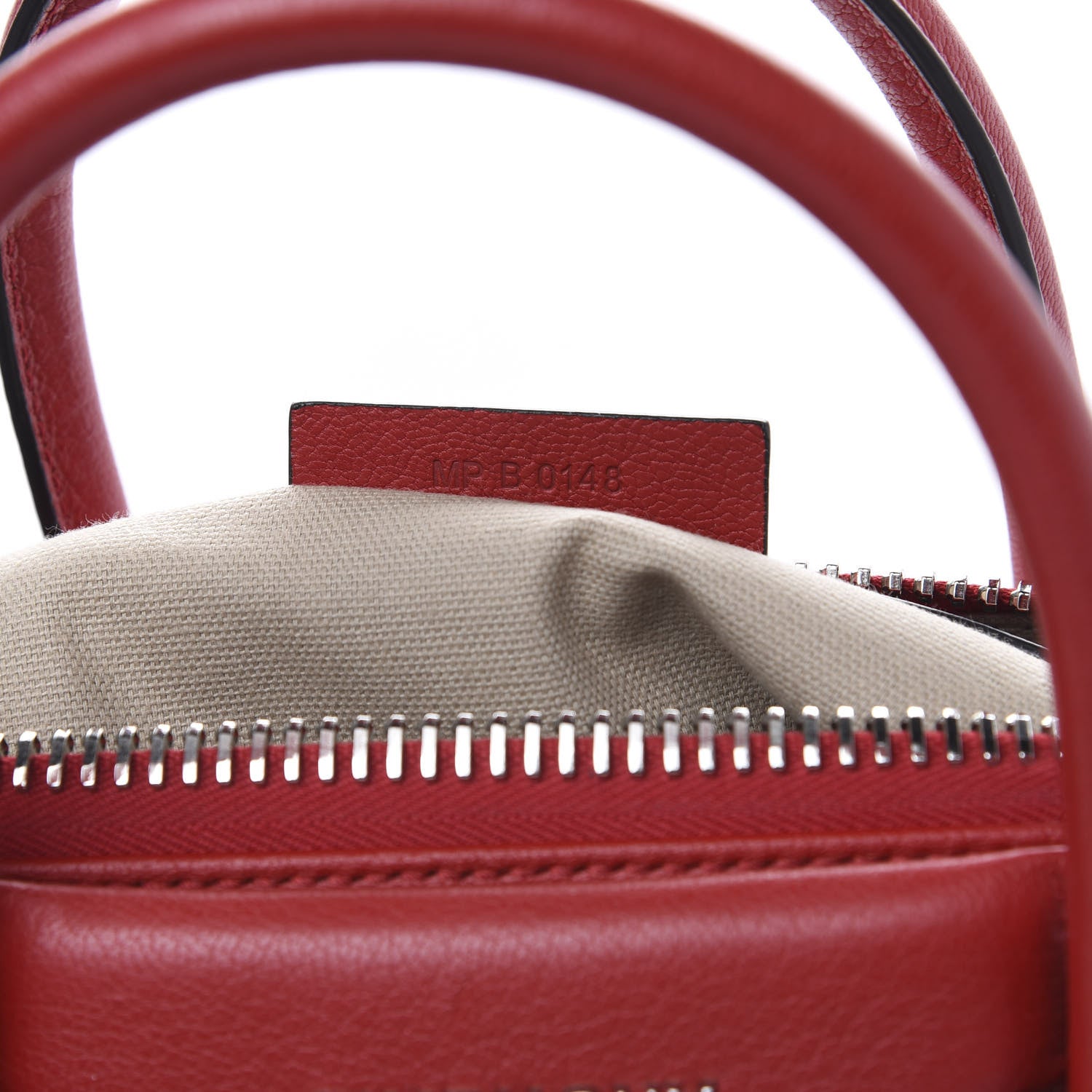 Givenchy Sugar Goatskin Small Antigona Bright Red 8 of 14