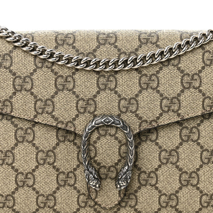 Gucci GG Supreme Monogram Mini Dionysus Chain Wallet Beige Taupe 8 of 11