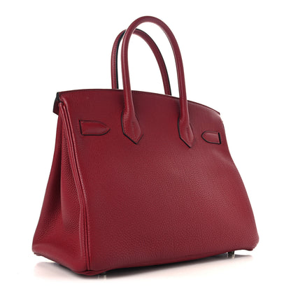 Hermes Togo Birkin 30 Rouge Grenat 3 of 12