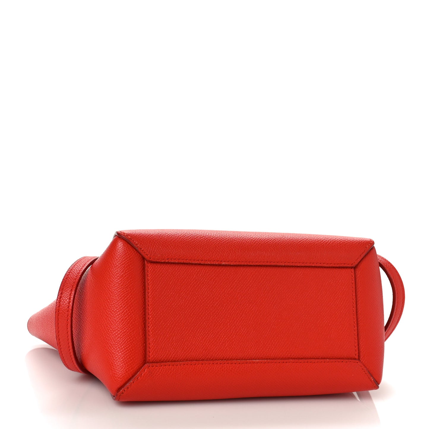 Grained Calfskin Nano Belt Bag Carnelian