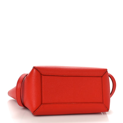 Celine Grained Calfskin Nano Belt Bag Carnelian 4 of 9