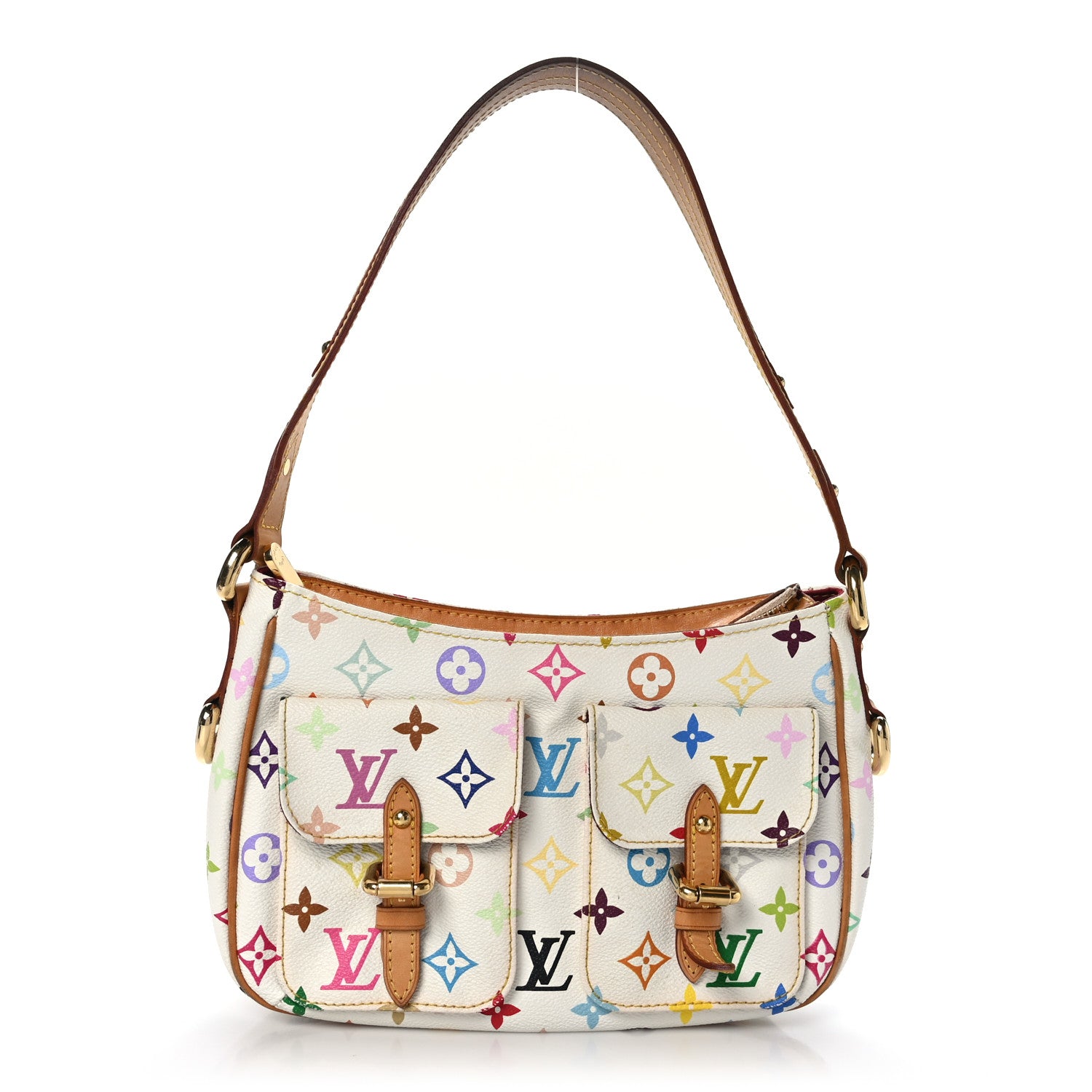Louis Vuitton Monogram Multicolor Lodge PM White 1 of 8