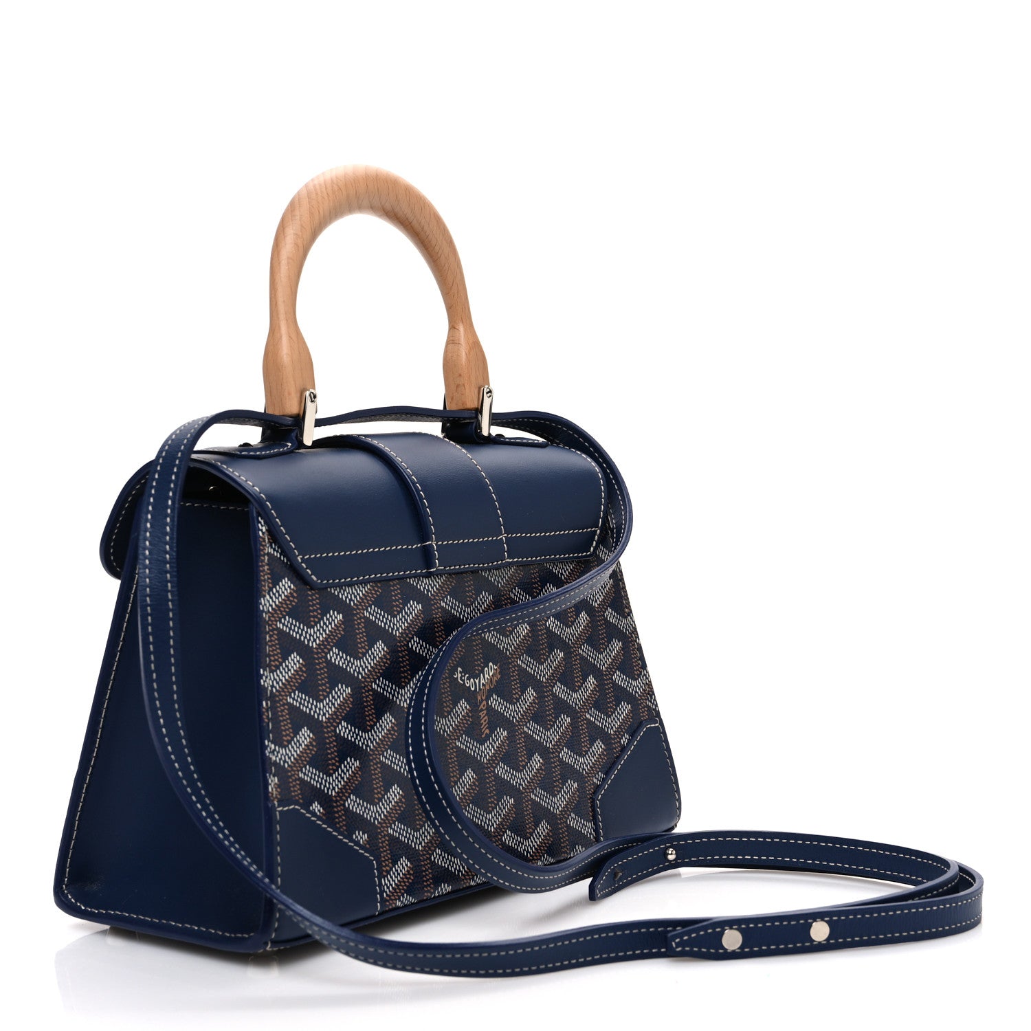 Goyard Goyardine Structure Mini Saigon Navy 3 of 12