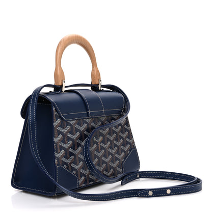 Goyard Goyardine Structure Mini Saigon Navy 3 of 12