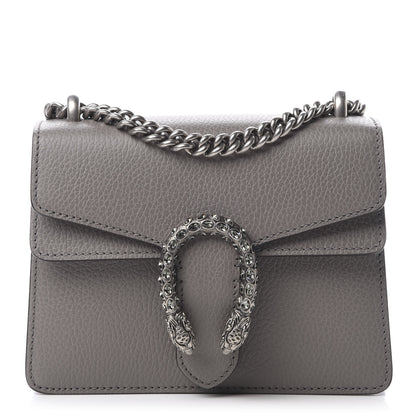 Gucci Calfskin Mini Dionysus Shoulder Bag Dusty Grey 1 of 12